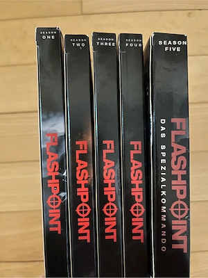 Neuwertige DVD's | Flashpoint Staffel 1-5 Bild 2