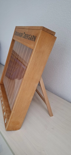 50er Jahre Nähgarn Verkaufs-Display Bild 4