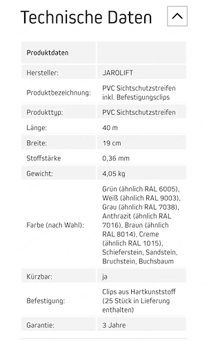 PVC Sichtschutzstreifen, grau Bild 9
