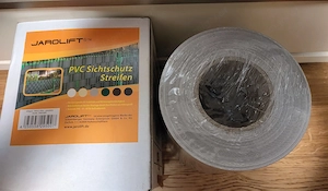 PVC Sichtschutzstreifen, grau Bild 3