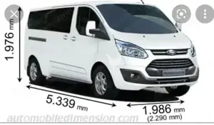 Ford Tourneo Custom Hybrid 1.Besitz, Nichtraucher und Unfallfrei Bild 4