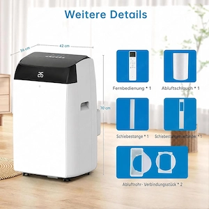 Verkaufe meine Neuwertige Klimaanlage mit 12000BTU für ca. 50m2 Bild 3