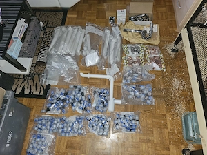 Baumaterialien zu verkaufen