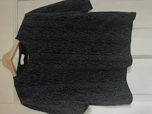 Strickoberteil schwarz