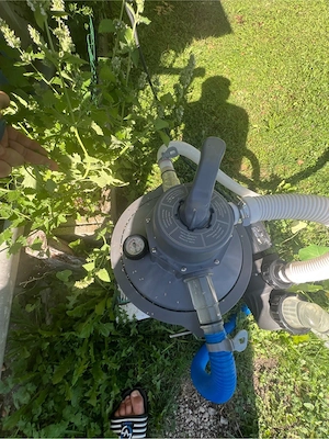 Sandfilter Anlage Bild 4