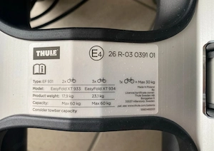 Thule Easy Fold XT3 Bild 3
