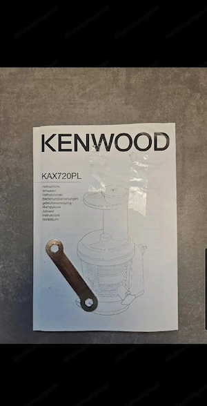 Kenwood Aufsatz Slow Juicer KAX720PL Bild 3