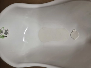 Babybadewanne, weiß Bild 2