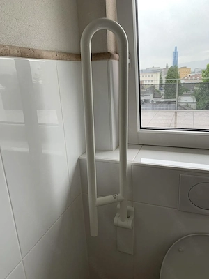 Stützgriffe für Toilette