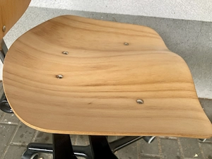 Büro Schreibtischstuhl von THERGOfit (D) ergonomisch Buche Stahl individuell verstellbar Bild 4
