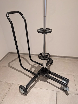 Fahrbarer Felgenständer XL (235-er bis 285-er Reifengrößen)  Bild 2