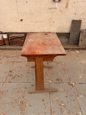 Schulpult Holz