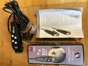 Moser Rex Mini Haarschneidemaschine für kleine Hunde