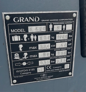 Schlauchboot Grand 