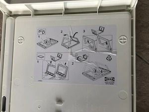 Ikea Betttablett   und  Gewürzregal Bild 3