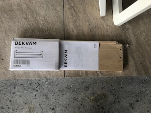 Ikea Betttablett   und  Gewürzregal Bild 2