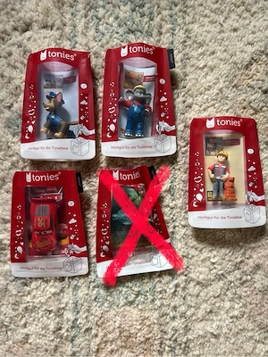 4 Tonies - Set oder einzeln 