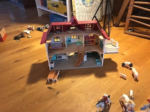 Schleich Bauernhof inkl. café Bild 5