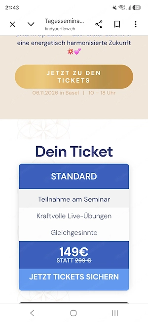 Tagesseminar Birgit Fischer - find your flow festival 6.11.26 in Basel Bild 3