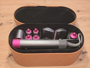 Dyson Airwrap COMPLETE Multi-Styler Grau Pink mit Aufsätzen & LEDERBOX Bild 4