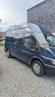 Transit Bus 300M 74 Front   Camper Selbstausbau Bild 3