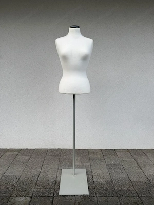 Schneiderpuppe   Schaufensterpuppe mit Ständer (höhenverstellbar)