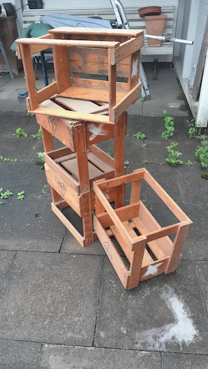 Alte schöne mostkisten oder für deko Bild 2