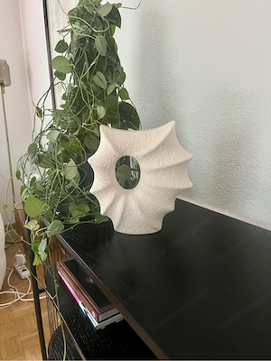 H&M Home Steingut Vase Bild 4