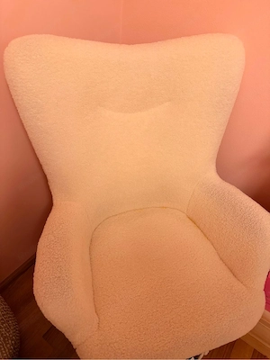 Sessel in Bouclé Bild 4