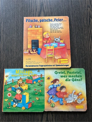3 Pappbücher Pestalozzi