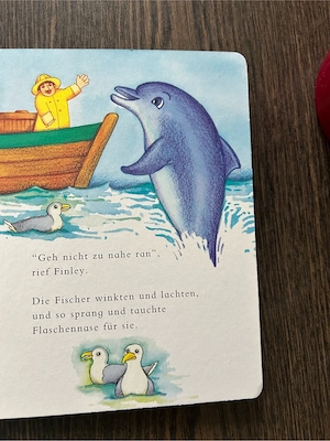 4 Bücher Delphin: 3 Pappbücher + 1 Kleinformat Bild 4
