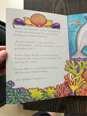 4 Bücher Delphin: 3 Pappbücher + 1 Kleinformat Bild 5