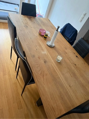 Massiv Echtholz Esstisch Küchentisch Bild 4
