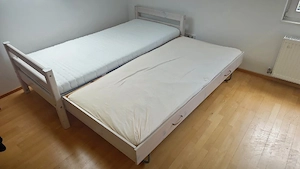 Flexa Jugendbett mit Ausziehbett inkl. Matratzen  Bild 2