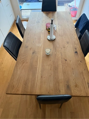 Massiv Echtholz Esstisch Küchentisch Bild 3