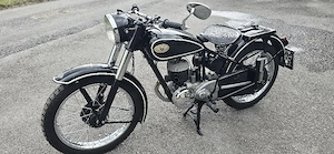Motorrad Oldtimer Zündapp  Bild 2