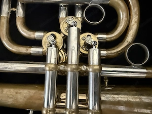 Schagerl Wunderhorn B-Basstrompete - Raw Brass   unlackiert Bild 3