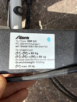 Atera Fahrradträger SSP 2 3   2 Fahrräder   erweiterbar auf 3 Bild 3