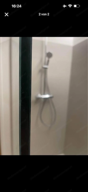 Duschglas 180x140 Neu