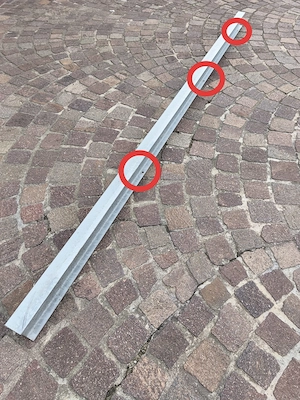 Verzinkter U-Stahlträger UNP 80   211,4 cm  Bild 4