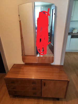 Vintage Schlafzimmer zu verschenken  Bild 4