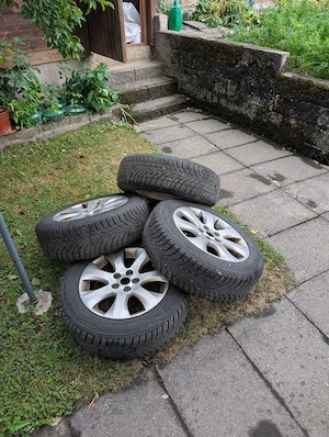 Bridgestone Blizzak Winterreifen inkl Felgen  Bild 3