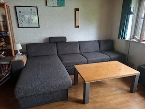 Sofa Garnitur mit Tisch 