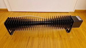 Rippenrohrheizkörper für ortsfeste Montage 67cm lang