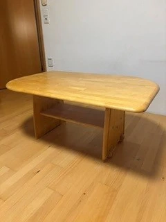 Holz Wohnzimmertisch  Bild 2