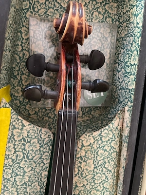 alte Violine    Geige Bild 3