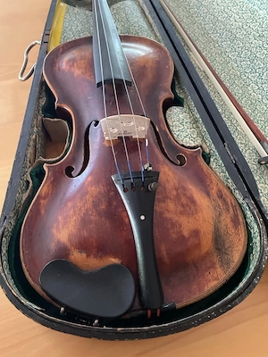 alte Violine    Geige Bild 2