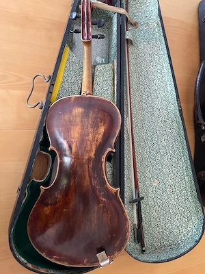 alte Violine    Geige Bild 5
