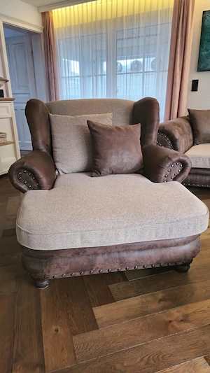Qualitativ hochwertige, große Couch mit oder ohne Sessel  Bild 3