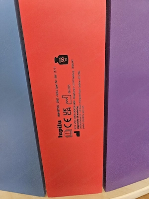 Wippe aus Holz für Kleinkinder Bild 3